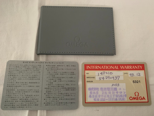 Omega card garanzia timbrata