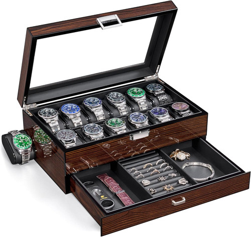 12portaorologi per uomo con - per,