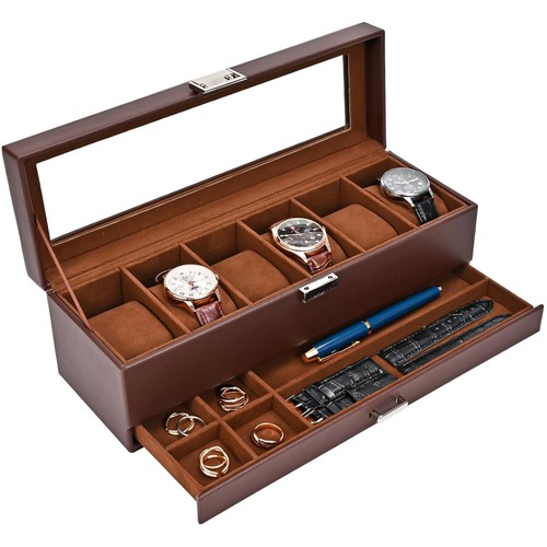 Scatola porta orologi - uomo, con
