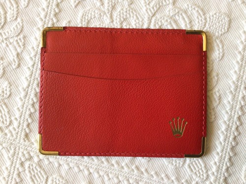 Porta garanzia pelle rossa - porta,