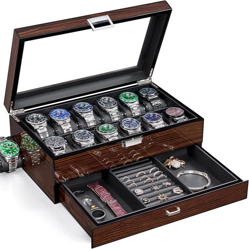 12portaorologi per uomo - 12portaorologi, con