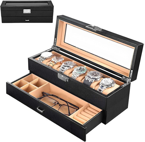 Portaorologi con scomparti - con,